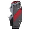 Callaway Chase 14 Cart Bag  Steel Graphite Red