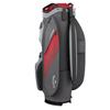 Callaway Chase 14 Cart Bag  Steel Graphite Red