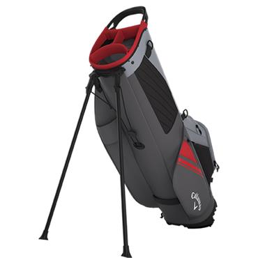 Callaway Chase Stand Bag  Steel Graphite Red