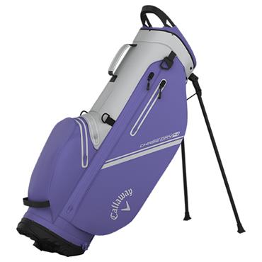 Callaway Chase Dry Stand Bag  Silver Purple