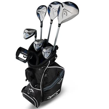 Callaway XJ 3 8 Piece Black Package Set  Left Hand