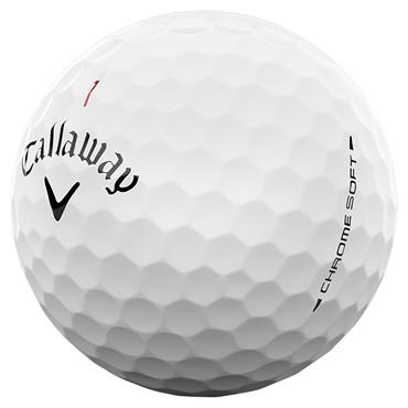 Callaway Chrome Soft 12B Pack Dozen White
