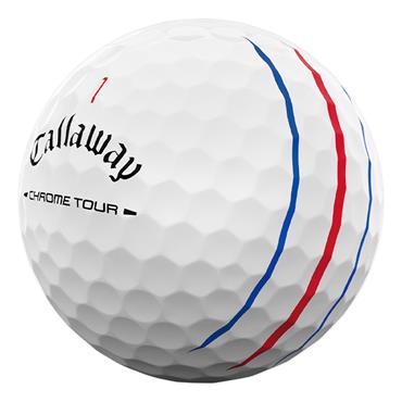 Callaway Chrome Tour Triple Track Balls Dozen White