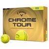 Callaway Chrome Tour Triple Track Balls Dozen Yellow