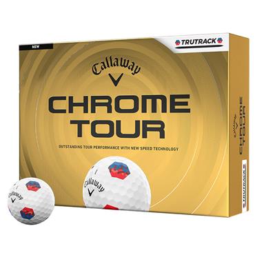 Callaway Chrome Tour Blu/Red Tru Track Balls Dozen Blue - Red