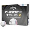 Callaway Chrome Tour X Triple Track Balls Dozen White