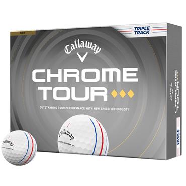 Callaway Chrome TR TDTriple Track Balls Dozen White
