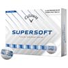 Callaway Supersoft Dist Strp Ble Golf Ball Dozen White