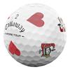 Callaway Chrome Tour 26 Trvs Suits Balls Dozen Decorated