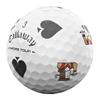 Callaway Chrome Tour 26 Trvs Suits Balls Dozen Decorated