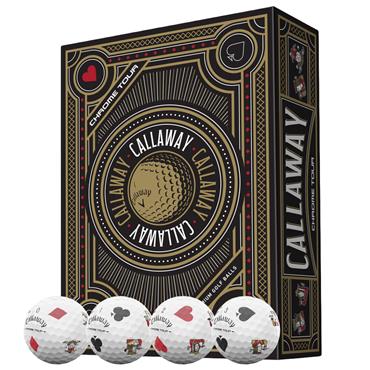 Callaway Chrome Tour 26 Trvs Suits Balls Dozen Decorated