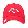 Callaway Gents Stitch Magnet Adj Cap  Red