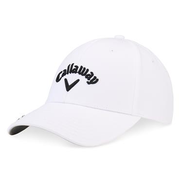 Callaway Gents Stitch Magnet Adj Cap  White Black