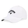 Callaway Gents Stitch Magnet Adj Cap  White Black