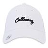 Callaway Ladies Stitch Magnet Cap  White Black