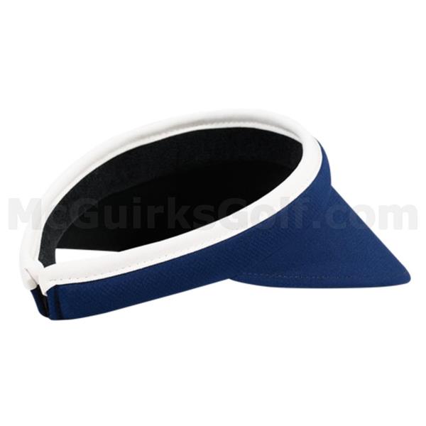 Callaway Ladies Clip Visor Navy White Golf Store