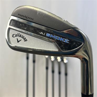 Callaway Ai Smoke 5-SW MPH95 Stiff Steel Irons Gents RH