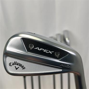 Callaway Apex Pro Forged 4-PW DG Stiff Steel Irons Gents RH