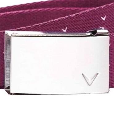 Callaway Ladies Chev Reversible Belt  Raspberry Sorbet 663