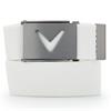 Callaway V Logo Web Belt  100 Bright White