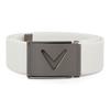 Callaway V Logo Web Belt  100 Bright White
