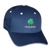 Custom House Headwear Gents Tour Lite Cap Shamrock  Navy - White