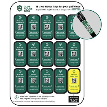 Club House Tags Club House Tag  Irish Flag