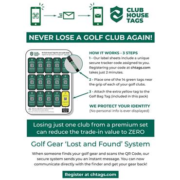 Club House Tags Club House Tag  Irish Flag