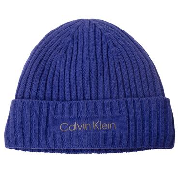 Calvin Klein Golf Gents Boyland Knitted Beanie  French Blue