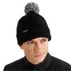 Calvin Klein Golf Gents Linden Bobble Beanie  Black