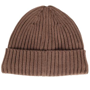 Calvin Klein Golf Gents Albon Ribbed Beanie  Cedar Brown