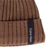 Calvin Klein Golf Gents Albon Ribbed Beanie  Cedar Brown
