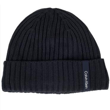 Calvin Klein Golf Gents Albon Ribbed Beanie  Navy