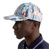 Calvin Klein Golf Gents Printed Baseball Cap  Glitch Print
