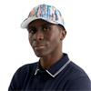 Calvin Klein Golf Gents Printed Baseball Cap  Glitch Print