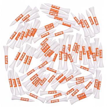 Pride Golf Tee Bamboo Tees 38mm (1.5") 90-Pack  Orange