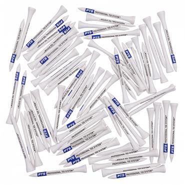 Pride Golf Tee Bamboo Tees 83mm (3.1/4") 75-Pack  Blue