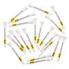 Pride Golf Tee Bamboo Tees 69mm (2.3/4") 20-Pack  Yellow