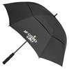 BrandFusion Dual Canopy Golf Umbrella  Black