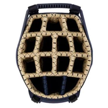 Sun Mountain Eclipse E 4.5 14 Way H2NO Stand Bag  Navy - Gold - White