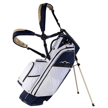 Sun Mountain Eclipse E 4.5 14 Way H2NO Stand Bag  Navy - Gold - White