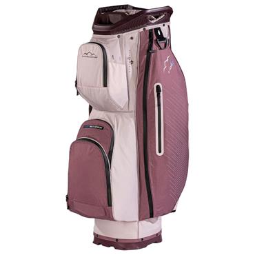 Sun Mountain C100 H2NO Cart Bag  MAUVE POWDER WINE