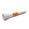 Pride Golf Tee Pro Tees Wooden 38mm (1.1/2") 90-Pack  Orange