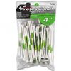 Pride Golf Tee Pro Tees Wooden 101mm  (4") 50-Pack  Green