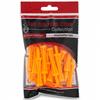 Golfers Club Collection Graduated Plastic Tees 50mm Orange