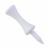 Golfers Club Collection Graduated Plastic Tees Med - Reg White