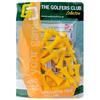 Golfers Club Collection Graduated Plastic Tees 25mm Yellow