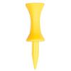 Golfers Club Collection Graduated Plastic Tees 25mm Yellow