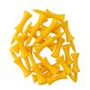 Golfers Club Collection Graduated Plastic Tees 25mm Yellow