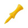 Golfers Club Collection Graduated Plastic Tees 25mm Yellow
